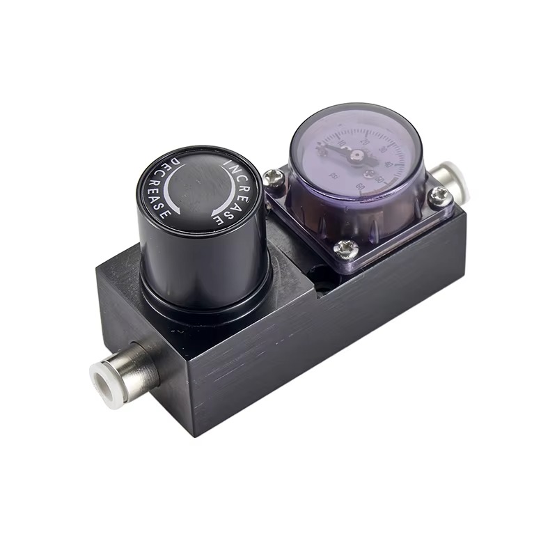 Co2 Regulator Dual Stage - Алюминиевый двухступенчатый мини-регулятор вторичного давления пива