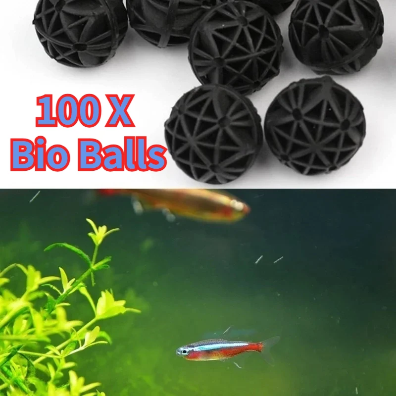 Aquarium Planted Tank Fertilizer - 50/100 шт., домашний аквариум, пруд, биошарики,