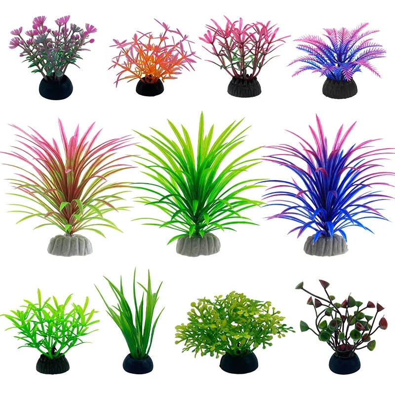 Aquarium Plant Roots - Декоративная имитация аквариума из ПВХ, искусственные