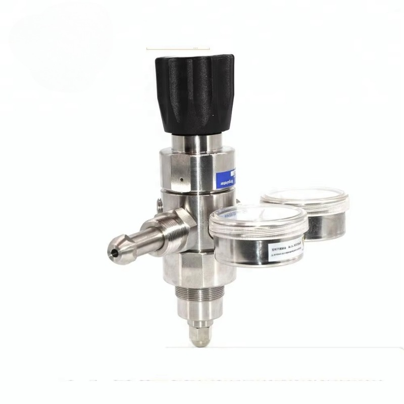 Co2 Regulator Dual Stage - Регулятор давления газа CO2 высокого давления