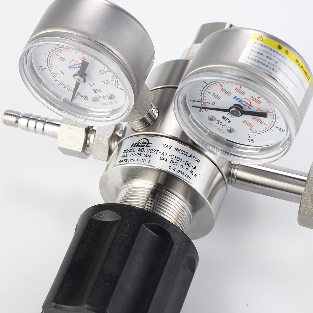 Редуктор CO2 HC02T с двумя ман – обзор и цена Co2 Regulator Dual Stage
