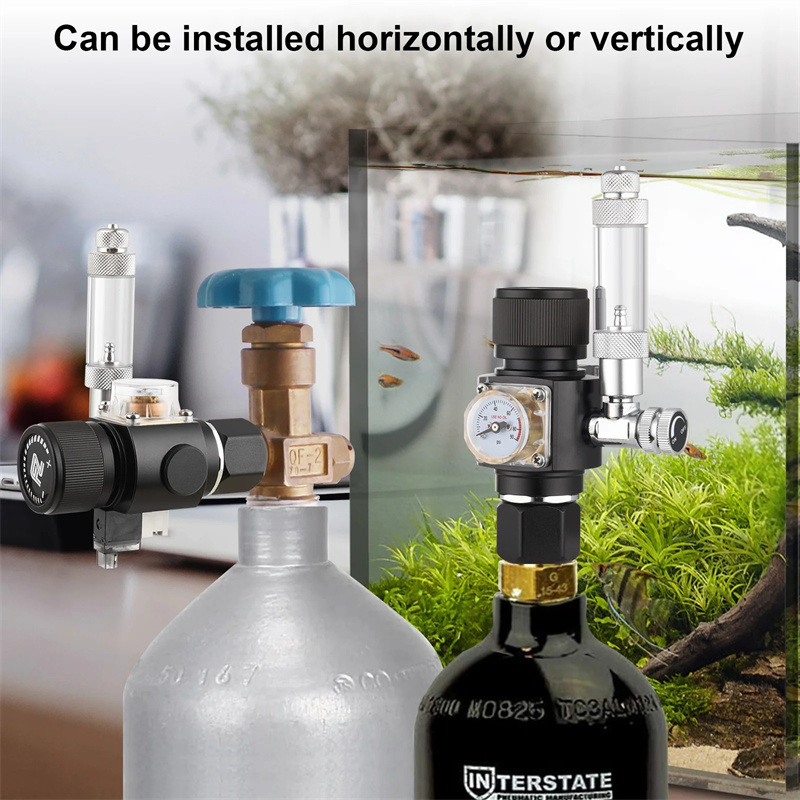 Fzone миниатюрный двухступенча – обзор и цена Co2 Regulator Dual Stage