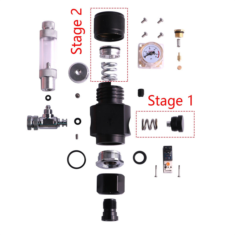 Fzone миниатюрный двухступенча – обзор и цена Co2 Regulator Dual Stage