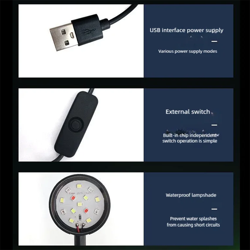 USB LED-лампа для аквариума с  – обзор и цена Aquarium Plant Vitamins