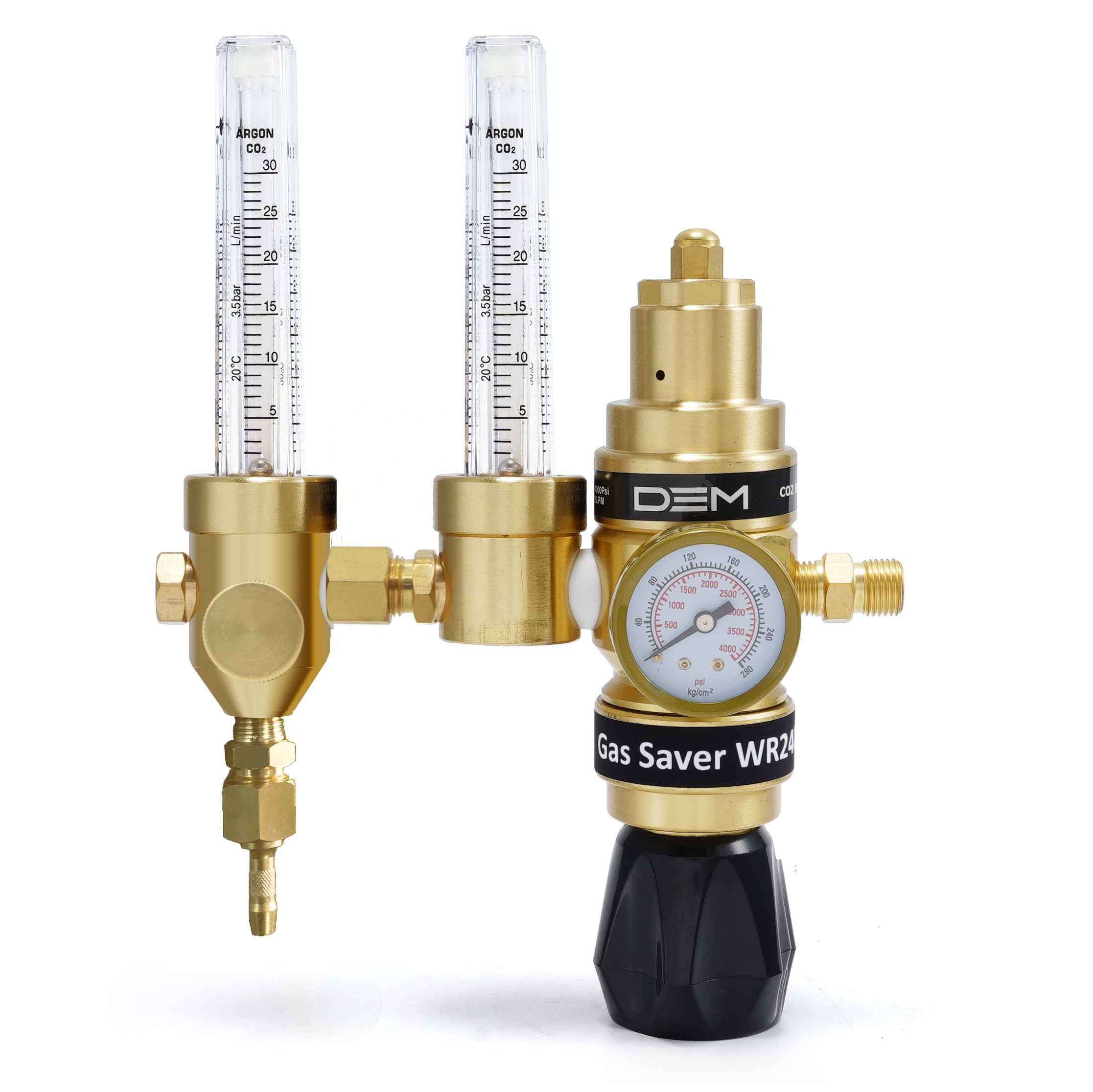 Регулятор расхода DEM WR2400 с – обзор и цена Co2 Regulator Dual Stage